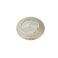 BOAT CABIN LIGHT- Stainless steel material - IP: 66 - 0.5 Watt - 12 Volts - 3*0.2 Watt - 70.7mm - WK-CL5X - AZLED
